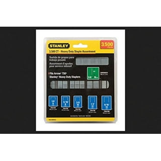 Stanley 2,500 Units Heavy Duty Staple and Brand Assortments