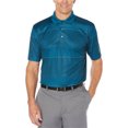 thumbnail image 1 of PGA Tour - Polo de rugby con rayas jaspeadas para hombre, azul, grande PGA Tour polo, rugbi, 1 of 1