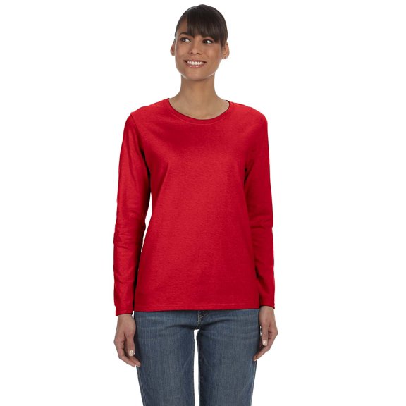 Gildan Ladies' Heavy Cottonâ„¢ 5.3 oz. Long-Sleeve T-Shirt - G540L