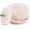 White Onyx, variant on Radicaln Marble Salt Cellar with Lid 3 inch White Handmade Salt Box, Spice Jar for Kitchen Counter, Ideal Salt Holder, Sugar Bowl, Salt Dish, Salt Container For Housewarming Gift and Kitchen Décor