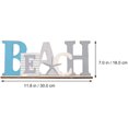 thumbnail image 2 of Beach Wooden Letters - Hawaiian Desk Decor - Summer Decor - Table Decor, 2 of 5