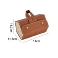 thumbnail image 2 of Estuche organizador de gafas de sol para hombre y mujer, estuche de viaje para almacenamiento, 2 of 5