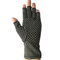 thumbnail image 3 of Arthritis Pain Relief Magnetic Pressure Therapy Half Finger Compression Gloves, 3 of 3