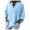 Light Blue, variant on Mrat Women's Color Collar Shirt Girls Loose Cotton And Linen Tunics for Womens Blouse Graphic Sweats V-Neck Casual Saree Blouses for Womens Tops Army Green XL
