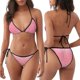thumbnail image 3 of Balery Sparkly Glitter Pijama Estampado Bikini de Dos Piezas para Mujer - Conjunto de Bikini Ajustable Sexy y Cómodo para Playa, 3 of 6