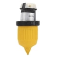 thumbnail image 1 of Power Inlet Lock, Ring Power Socket 30Amp 125V 30 Amp Locking Connector with Cover for Caravan for Marine Vessels for Trailer for RV, 1 of 7