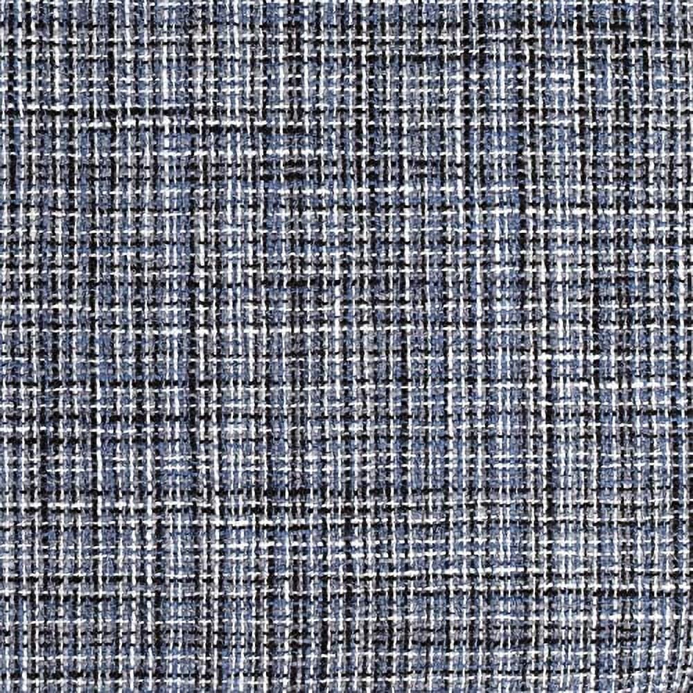 Aria Memory Foam Non-Slip Chair Cushion Pad with Ties 2 Pack - Blue Black