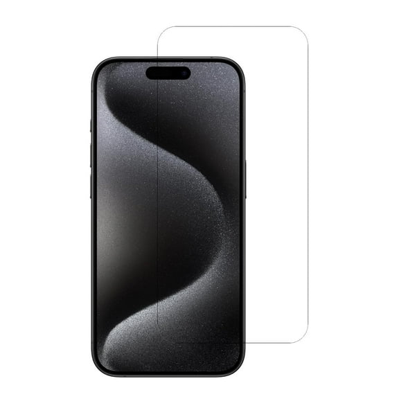 [2 Pack] for Iphone 15 Pro Tempered Glass Screen Protector Frontier Protective Protector