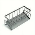 thumbnail image 3 of 1pc Punch-Free Kitchen Sink Faucet Rack with Rag Drain - Organize and Store Household Items, 3 of 4