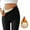 Black, variant on longantii Soft Clouds Fleece Leggings for Women Winter, Casual Sherpa Lined Warm Winter Solid High Waisted Yoga Pants Fleece Thick Warm Tights Wine M