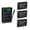 1 Charger + 3 Batteries, variant on Kastar LZD3 USB Triple Charger Compatible with Minolta NP-120 Zoom BT-03 Sonocaddie US-S, MN35Z MN4K40NV MN80NV MN90NV Q8 Q8N V300 Camera Devices