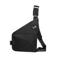 thumbnail image 3 of Milageto Sling Bag for Men Casual Personal Pocket Bag Shoulder Backpack Crossbody Bag Black Right, 3 of 8