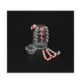 thumbnail image 2 of Muñecas Casa Dulces Christmas Candy Candy Stick Glass Jars Colores brillantes Muñeca Muñeca Miniatura Casa Accesorios Pretend Play Class 1/12 Eigraketly FN001894-00, 2 of 6