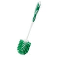 thumbnail image 3 of Libman Toilet Scrub Brush Polypropylene Handle Freestanding Adult Use Green & White, 3 of 4