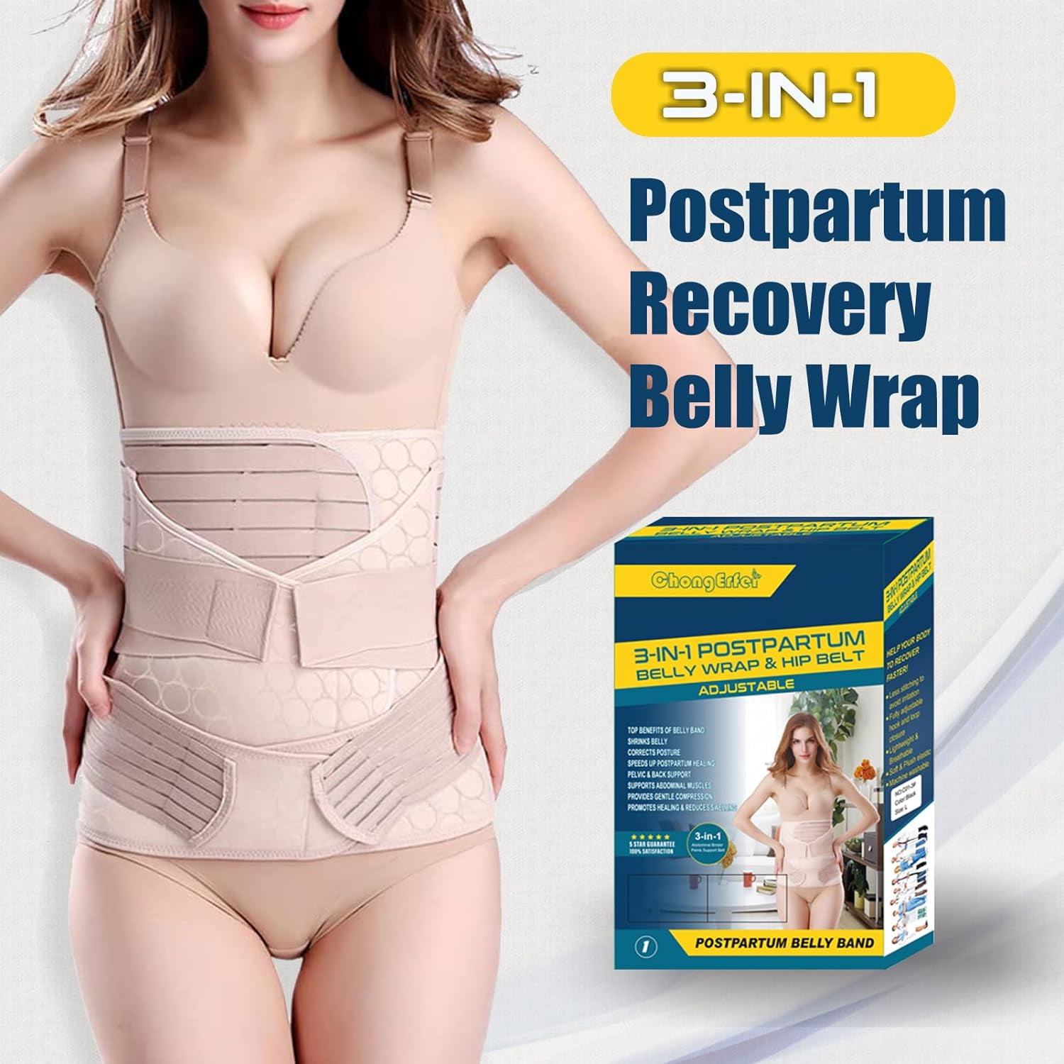The benefits of postpartum belly wrapping