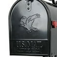 thumbnail image 5 of Addresses of Distinction Decorative Black Aluminum Mailbox with 6-Foot Post, 5 of 5