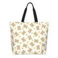thumbnail image 1 of Easygdp Kawaii Bear Bolsas Tote para Mujer, Bolsos de Hombro para Viaje, Bolsos de Mano de Gran Capacidad para Compras y Trabajo, 1 of 8