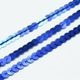 thumbnail image 3 of Plastic Paillette Beads Sequins Beads Ornament Accessories Flat Round Blue 6mm about 100yards/roll 1roll, 3 of 3