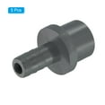 thumbnail image 3 of Unique Bargains UPVC Reducer Pipe Fitting 20mm OD 11mm Barbed, 5 Pack Straight Coupling Adapter Connector, Grey, 3 of 5
