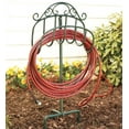 thumbnail image 2 of Plow & Hearth Wrought Iron Hose Holder with Ground Stake, 2 of 2