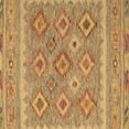 thumbnail image 1 of Ahgly Company Indoor Square Southwestern Brown Country Area Rugs, 5' Square, 1 of 4