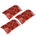 thumbnail image 4 of Molde de silicona semiesférica de 3 piezas para hornear, chocolate caliente, pasteles, postres, gelatina, mousse, L5, 84040, 4 of 14