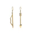 thumbnail image 1 of Gothic Asymmetrical Bow and Arrow Drop Earrings Women Girls Personalized Retro Gothic Bow and Arrow Hook Earrings------Product code 64760, 1 of 4