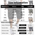 thumbnail image 3 of Mens Casual Cotton Twill Cargo Shorts Drawstring Classic Chino Stretch Short with Pockets, L, 3 of 7