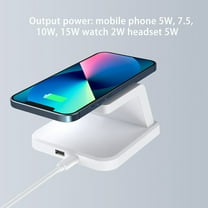 AZXY Wireless Charger,Charging Stand for Phone,Charging Stations,Clock Lamp With Desk Fast Charger for Phone