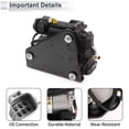 thumbnail image 4 of Unique Bargains Air Suspension Compressor Pump for Land Rover LR4 2010-2013,for Land Rover LR3 2005-2009 Air Ride Compressor No.LR045251 Metal Plastic 1 Pc, 4 of 6