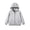 C722 Grey, variant on Curuila Child Girls Coat With Zipper Long Sleeve Solid Color Hooded Jacket For Girls Winter Warm Fashionable Outerwear Size 6-7 Years
