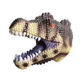 thumbnail image 3 of Marioneta de mano de dinosaurio, juguetes con cabeza de Animal, juguete de actividades de desarrollo temprano, juguete interactivo de dinosaurio, marioneta de mano de Animal, Espinosaurio Verde, 3 of 8
