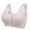 Gray bras, variant on Pimelu Bras for Women Wireless Bras Push up Bras for Women Front Closure Lace Trim Full Coverage Underwear Ladies Comfort Plus Size Sports Everyday Bras