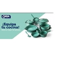 thumbnail image 3 of Batería De Cocina Cinsa  Clasica De Peltre Verde Jade 13 Piezas, 3 of 4