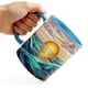 thumbnail image 3 of Taza de Café de Vidrio, Diseño Atardecer, Estilo Vitral, Taza de Té con Asa, Vajilla de Cerámica para Bebidas Calientes, Chocolate, 350ml para Uso en Hogar u Oficina, 3 of 9