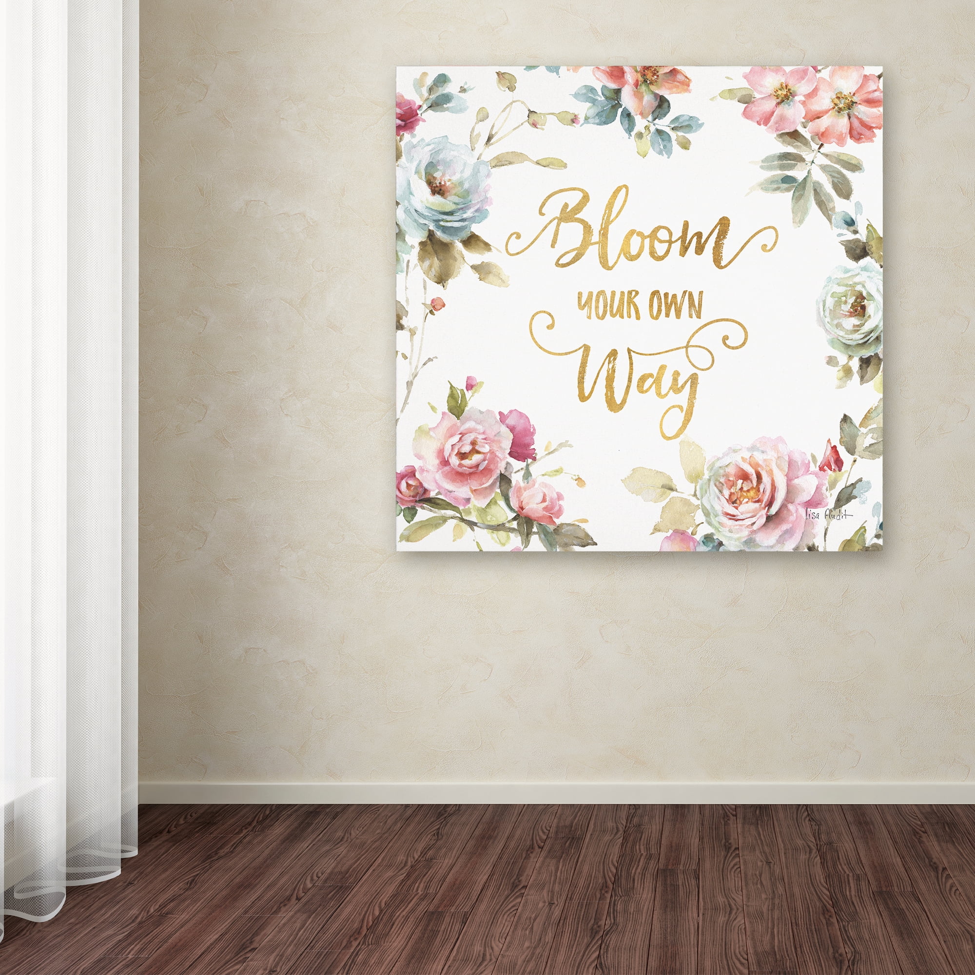 Trademark Fine Art 'Beautiful Romance XIV' Canvas Art by Lisa Audit