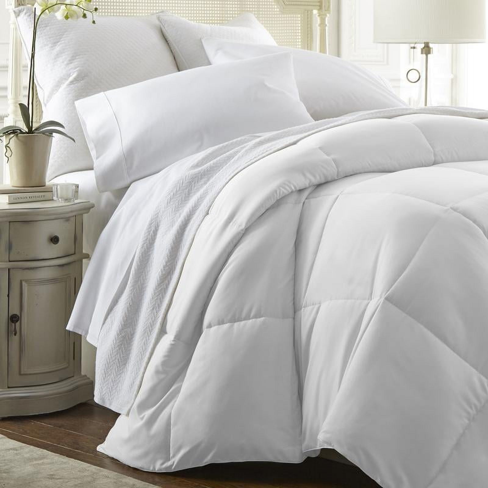 swift home Twin Size All Season Ultra Soft Down Alternative Single Comforter,  White ADC-WHI-T - The Home Depot