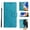 Blue, variant on Cute Butterfly Phone Case for Samsung Galaxy S24 (2024) - Lightweight Faux Leather/TPU Folio Wallet Case with View Stand / Card Slots Features, Protective Portable Cover Shell, Purple