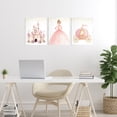 thumbnail image 2 of Stupell Industries Princess Dreams Collection 3 Piece Wall Plaque Art Set, design by Christine Simpson Art, 2 of 7
