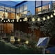 thumbnail image 3 of 100 luces de hadas solares LED impermeables al aire libre Ip65 12 m/39 pies, luces de bola de cristal, luces de Navidad con energía solar, 3 of 3