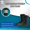 thumbnail image 7 of Yacht & Smith Cotton Thermal Crew Socks, Men, Warm Thick Boot Sock, Bulk (12 Pack Assorted Crew), 7 of 7