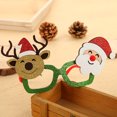 thumbnail image 3 of Nuevas gafas decoradas de Navidad, regalos de Navidad para niños de dibujos animados, suministros festivos, marcos de gafas creativos para fiestas, 3 of 4