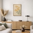 thumbnail image 5 of Framed Canvas Wall Art Vintage Floral Botanical Print for Living Room Decoration - 24"x36" NATURAL, 5 of 8