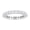 Platinum, variant on Houston Diamond District 3 Carat (ctw) Round Diamond Ladies Eternity Wedding Anniversary Stackable Ring Band Value Collection Platinum Size-9