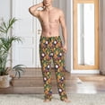 thumbnail image 2 of Honiee Tropical Fruits for men - a sleek fusion of Straight Pajama Pants, versatile Lounge Pants, and cozy Sleepwear, all rolled into one-X-Large, 2 of 6