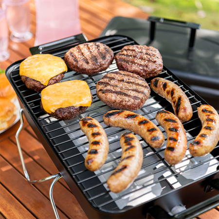 Char-Broil - Portable Deluxe Gas Grill - Black