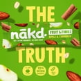 thumbnail image 3 of nakd. Fruit & Fibre Apple & Cinnamon Bars Multipack 3 x 44g, British Import (Pack of 3), 3 of 5