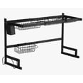 thumbnail image 1 of Escurridor Xtellar De Trastes Platos Fregadero Organizador Cocina Color Negro, 1 of 4