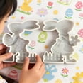 thumbnail image 2 of Silicone Easter Bunny Molds for DIY Resin Art and Spring Holiday Crafts, 2 of 8