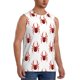 thumbnail image 2 of Balery Spiders Insects Camisetas sin mangas para hombre, absorbe la humedad y protege contra el mal olor.-XX-Large, 2 of 7